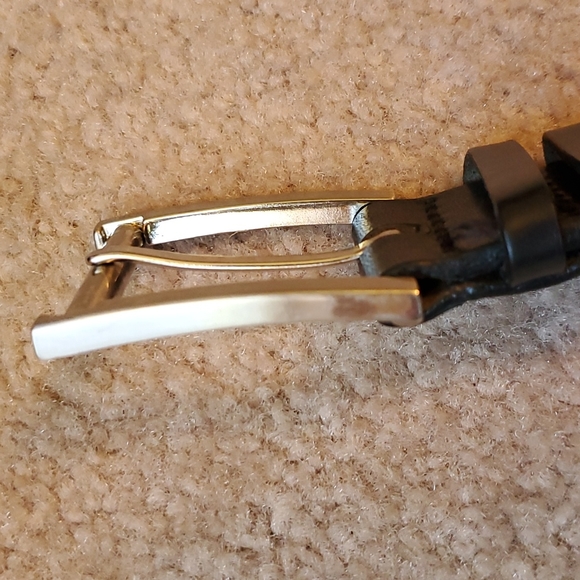 cK jeans black leather belt size 36 - Picture 8 of 8